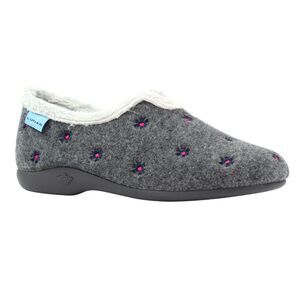 Lunar Womens/Ladies Havana Slippers / Gray